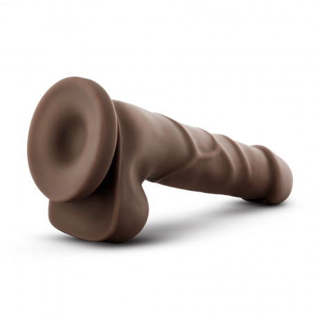 Dr Skin Realistic Cock Basic 7 Inch Chocolate Dildo Dr Skin Realistic Cock Basic 7 Inch Chocolate Dildo