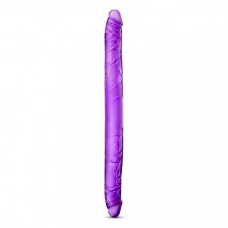 B Yours 16 Inch Purple Double Dildo