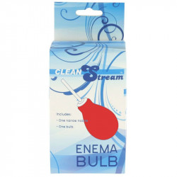 Clean Stream Red Enema Bulb Clean Stream Red Enema Bulb