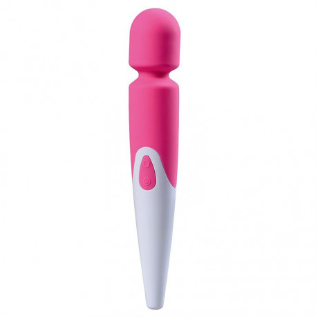 iWand 10 Speed Waterproof Rechargeable Wand Pink