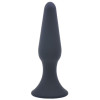 Medium Classic Black Silicone Butt Plug Medium Classic Black Silicone Butt Plug