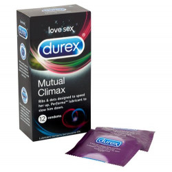 Durex Mutual Climax 12 Pack Condoms Durex Mutual Climax 12 Pack Condoms