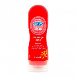 Durex Play Ylang Ylang 2in1 Massage Gel And Sensual Lube 200ml Durex Play Ylang Ylang 2in1 Massage Gel And Sensual Lube 200ml