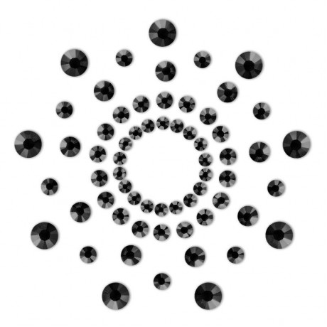 Bijoux Indiscrets Mimi Nipple Jewels Black