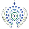 Bijoux Indscrets Flamboyant Body Jewelery Blue And Green
