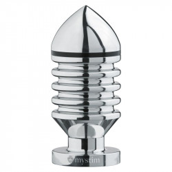 MyStim Hector Helix Large Aluminium Butt Plug MyStim Hector Helix Large Aluminium Butt Plug