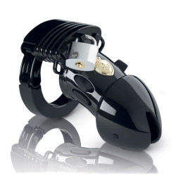 MyStim Pubic Enemy No 1 Black Edition Electrosex Cock Cage MyStim Pubic Enemy No 1 Black Edition Electrosex Cock Cage