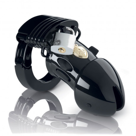 MyStim Pubic Enemy No 1 Black Edition Electrosex Cock Cage MyStim Pubic Enemy No 1 Black Edition Electrosex Cock Cage