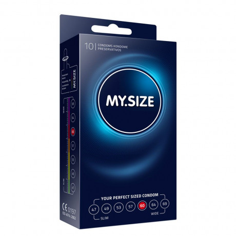 My.Size 60mm Condom 10 Pack