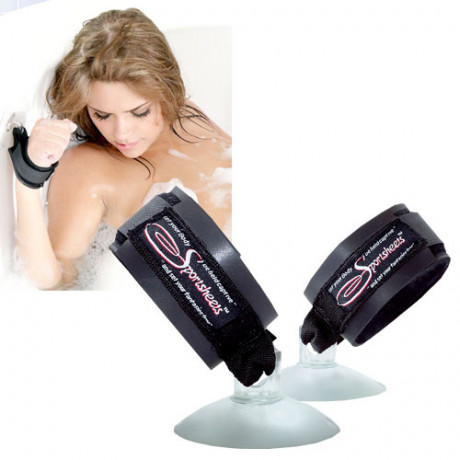 Sex In The Shower Suction Hand Cuffs