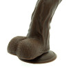 Curved Passion 7.5 Inch Dong Brown Curved Passion 7.5 Inch Dong Brown