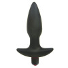 Silicone Butt Plug With Vibrating Bullet Silicone Butt Plug With Vibrating Bullet