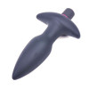 Silicone Butt Plug With Vibrating Bullet Silicone Butt Plug With Vibrating Bullet