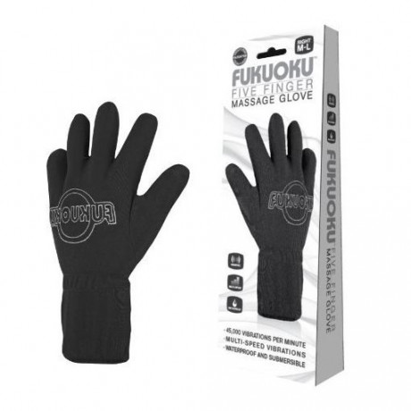 Fukuoku Vibrating Five Finger Massage Glove Left Hand Fukuoku Vibrating Five Finger Massage Glove Left Hand