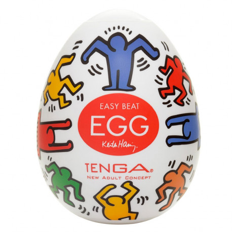 Tenga Keith Haring Dance Egg Masturbator Tenga Keith Haring Dance Egg Masturbator