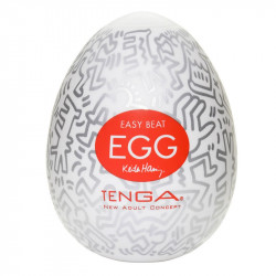 Tenga Keith Haring Party Egg Masturbator Tenga Keith Haring Party Egg Masturbator