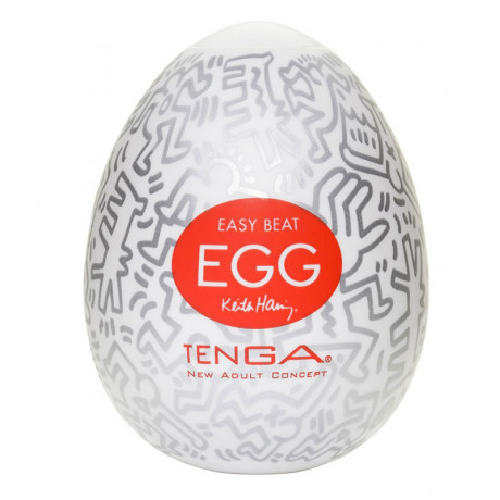 Tenga Keith Haring Party Egg Masturbator Tenga Keith Haring Party Egg Masturbator