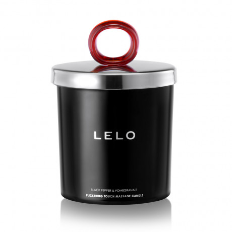 Lelo Black Pepper And Pomegranate Flickering Touch Massage Candl Lelo Black Pepper And Pomegranate Flickering Touch Massage Candl