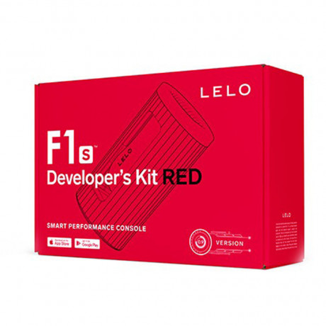Lelo F1s Developers Kit Red Masturbator