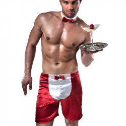 Passion Red Waiter Set Passion Red Waiter Set