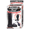Mack Tuff Vibrating Inflatable Silicone Dong Black 7.5 Inch Mack Tuff Vibrating Inflatable Silicone Dong Black 7.5 Inch
