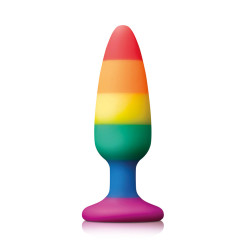 Pride Pleasure Plug Rainbow Medium Pride Pleasure Plug Rainbow Medium