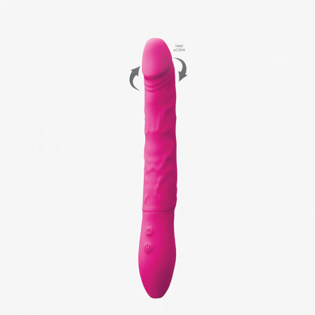 Inya Rechargeable Petite Twister Vibe Pink