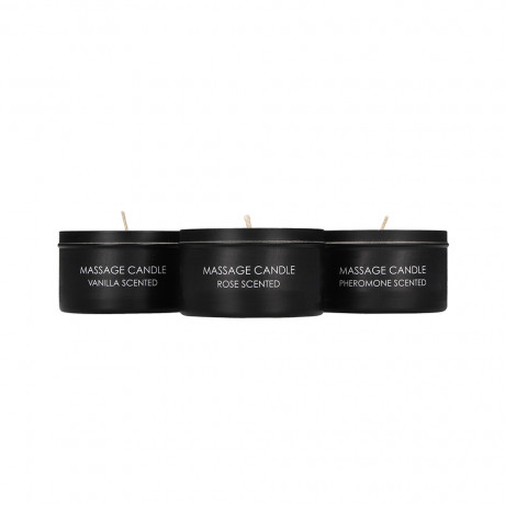 Ouch Set of 3 Massage Candles Ouch Set of 3 Massage Candles
