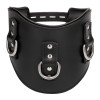 Heavy Duty Black Leather Padded Posture Collar Heavy Duty Black Leather Padded Posture Collar