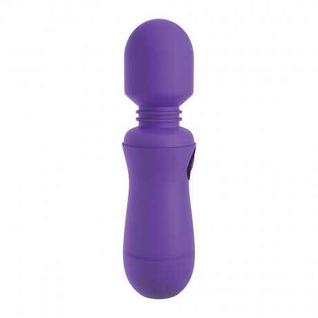 OMG Silicone Rechargeable Wand Purple