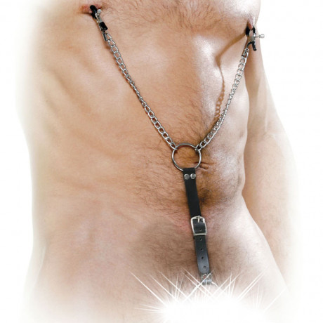 Fetish Fantasy Series Nipple Clamps And Cockring Set
