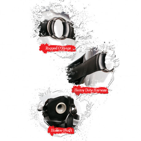 Fetish Fantasy Extreme Extreme Hollow Strap On Dildo Flesh Fetish Fantasy Extreme Extreme Hollow Strap On Dildo Flesh