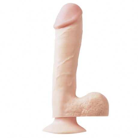 Basix 7.5 Inch Dong Suction Cup Flesh Basix 7.5 Inch Dong Suction Cup Flesh