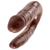 King Cock Small Brown Double Trouble Dildo King Cock Small Brown Double Trouble Dildo