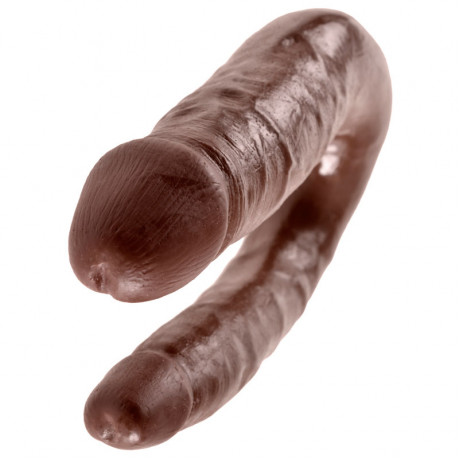 King Cock Small Brown Double Trouble Dildo King Cock Small Brown Double Trouble Dildo