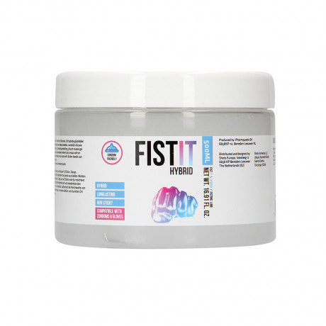 Fist It Hybrid Water And Silicone Lube 500ml Fist It Hybrid Water And Silicone Lube 500ml