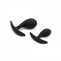 Copenhagen Black Duo Anal Plug Set Copenhagen Black Duo Anal Plug Set