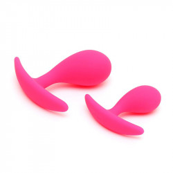 Copenhagen Pink Duo Anal Plug Set Copenhagen Pink Duo Anal Plug Set