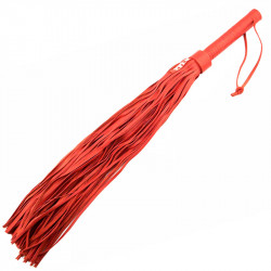 Rouge Garments Large Red Leather Flogger Rouge Garments Large Red Leather Flogger