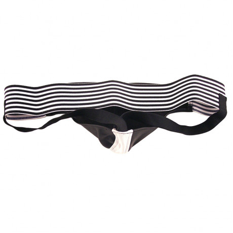 Rouge Garments Jock Black And White