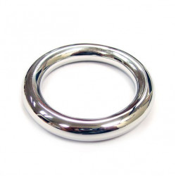 Rouge Stainless Steel Round Cock Ring 45mm