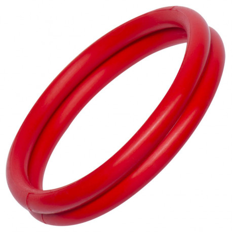 Rocks Off Rudy Ring Tear And Share Cock Ring Red
