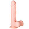 Pure Skin Player 6.25 Inches Penis Dong With Suction Cup Flesh Pure Skin Player 6.25 Inches Penis Dong With Suction Cup Flesh