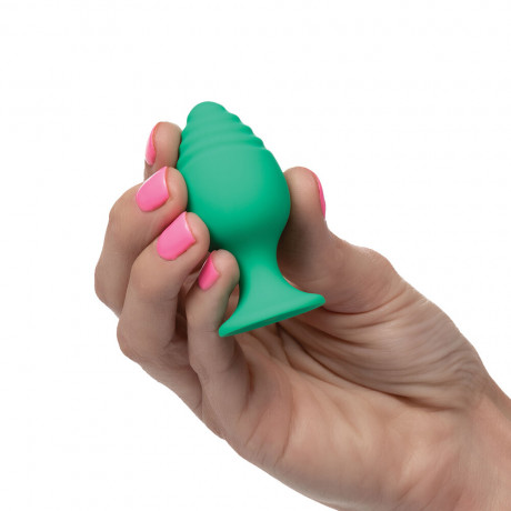 Cheeky Butt Plug Duo Green Cheeky Butt Plug Duo Green