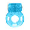 Foil Pack Vibrating Cock Ring Blue Foil Pack Vibrating Cock Ring Blue