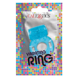 Foil Pack Vibrating Cock Ring Blue Foil Pack Vibrating Cock Ring Blue