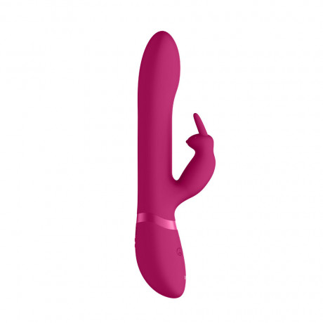 Vive Amoris Pink Rabbit Vibrator With Stimulating Beads Vive Amoris Pink Rabbit Vibrator With Stimulating Beads