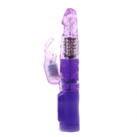 Multi Function Rabbit Vibrator Purple Multi Function Rabbit Vibrator Purple