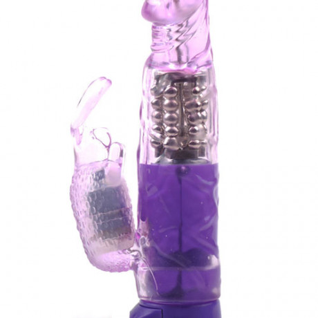 Multi Function Rabbit Vibrator Purple Multi Function Rabbit Vibrator Purple