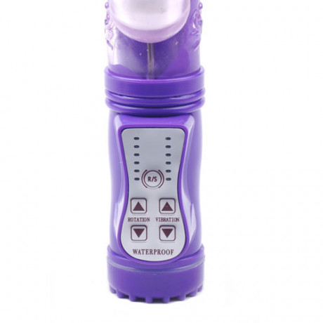 Rabbit Vibrator With Thrusting Motion Purple Rabbit Vibrator With Thrusting Motion Purple